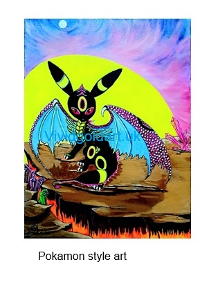 Pokamon style Dragon
